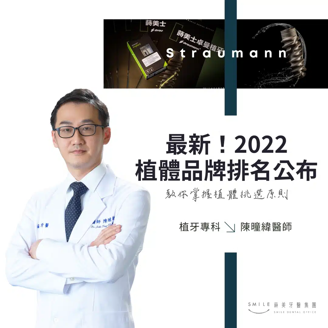 最新！2022 植體品牌排名公布