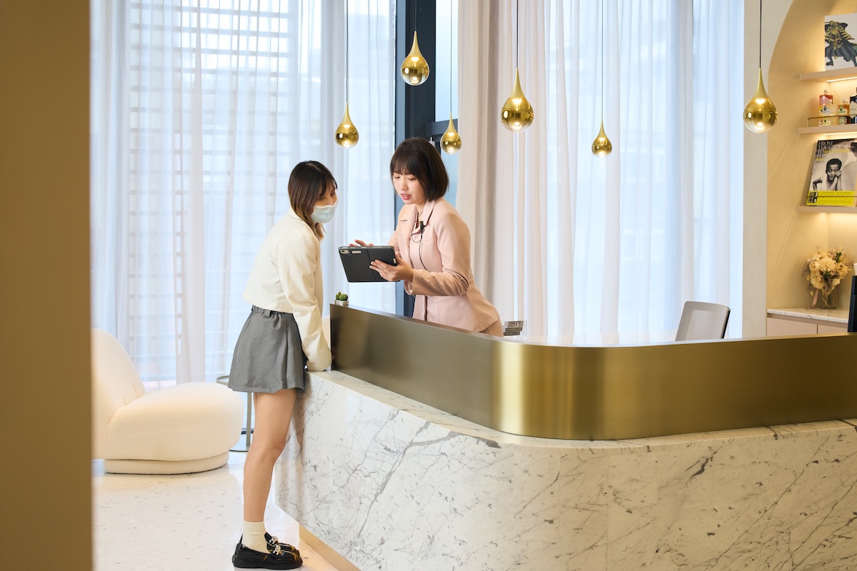 _83A2045 台北金山蒔美櫃檯接待